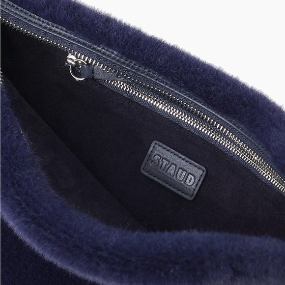 Staud Vivi shoulder bag navy - Picture 3 of 7